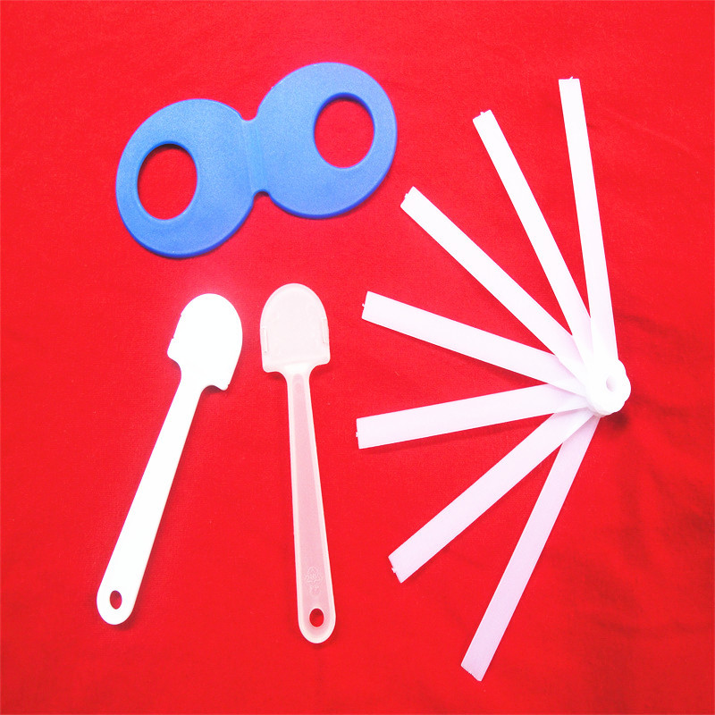 工厂生产个性化塑料扇子手柄把手 加厚全新出口材料