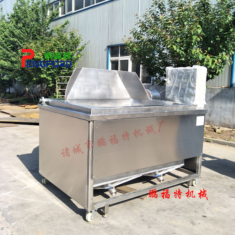 广西鸡爪油炸机 鸭脖油炸锅哪家好 专业鸭翅油炸机厂家鹏福特