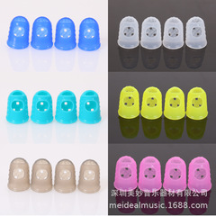 Wonderful left-hand guitar anti-slip silicone finger guard Ukulele stringing anti-pain finger guard finger cap