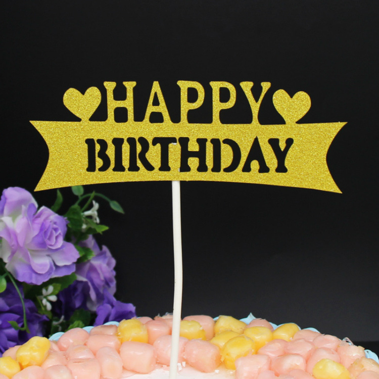 Birthday Letter Paper Birthday Cake Decorating Supplies display picture 2