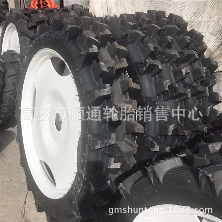 现货促销充气打药机轮胎9.5-32喷药机轮胎1.23米带钢圈