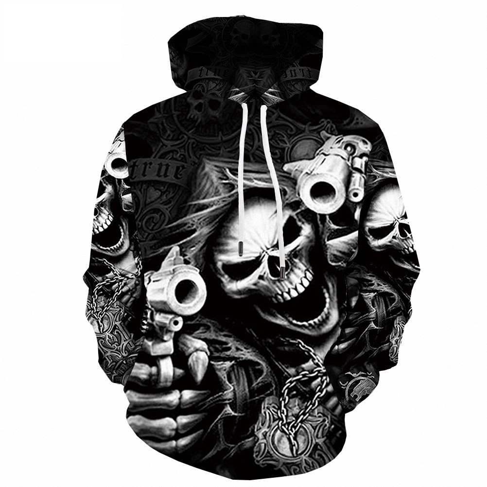 Skull Hoodie Image 2