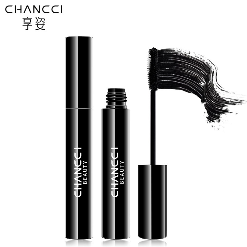 Factory Wholesale CHANCCI Thick Mascara waterproof natural Lengthening silica gel Brush On behalf of Cross border Source of goods