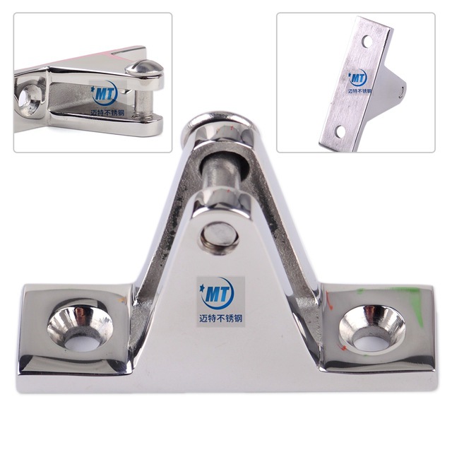 斜山形座（螺栓）船舶配件 船用五金 山形座 常规型遮阳蓬配件