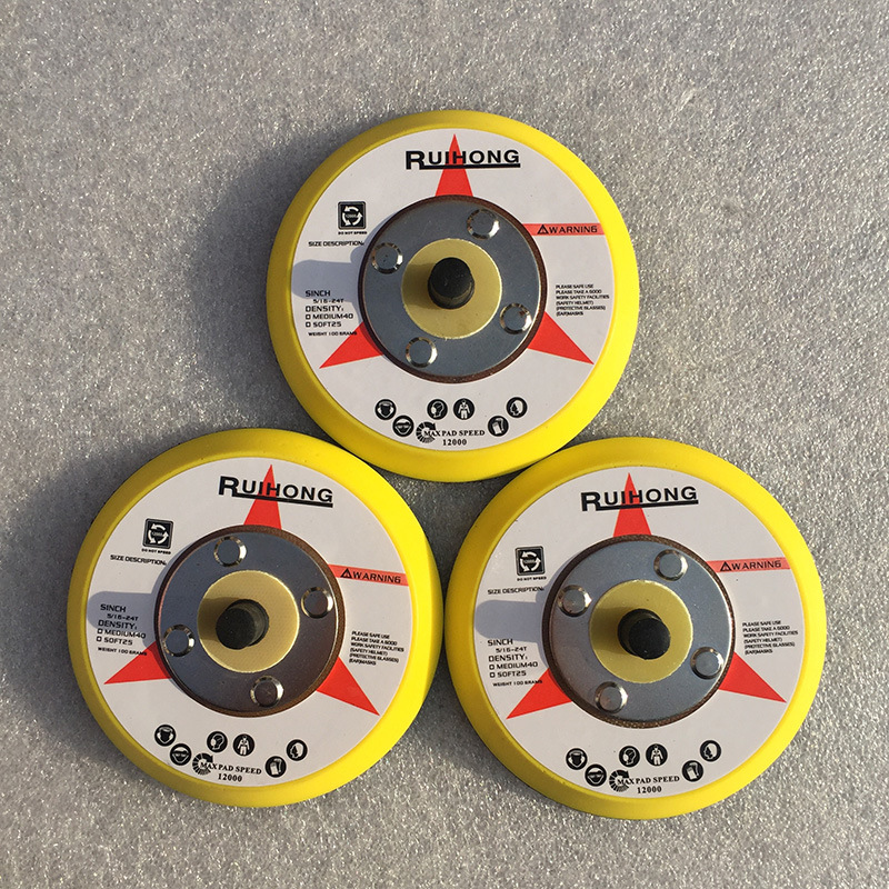 厂家直供 4寸 100mm*M8螺杆 气动吸盘 抛光吸盘 砂纸吸盘 托盘