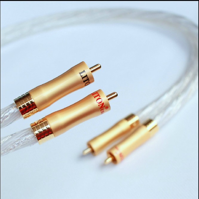 厂家直销美国立顿/LITON 镀银信号线 发烧音响音箱音频线一件代发