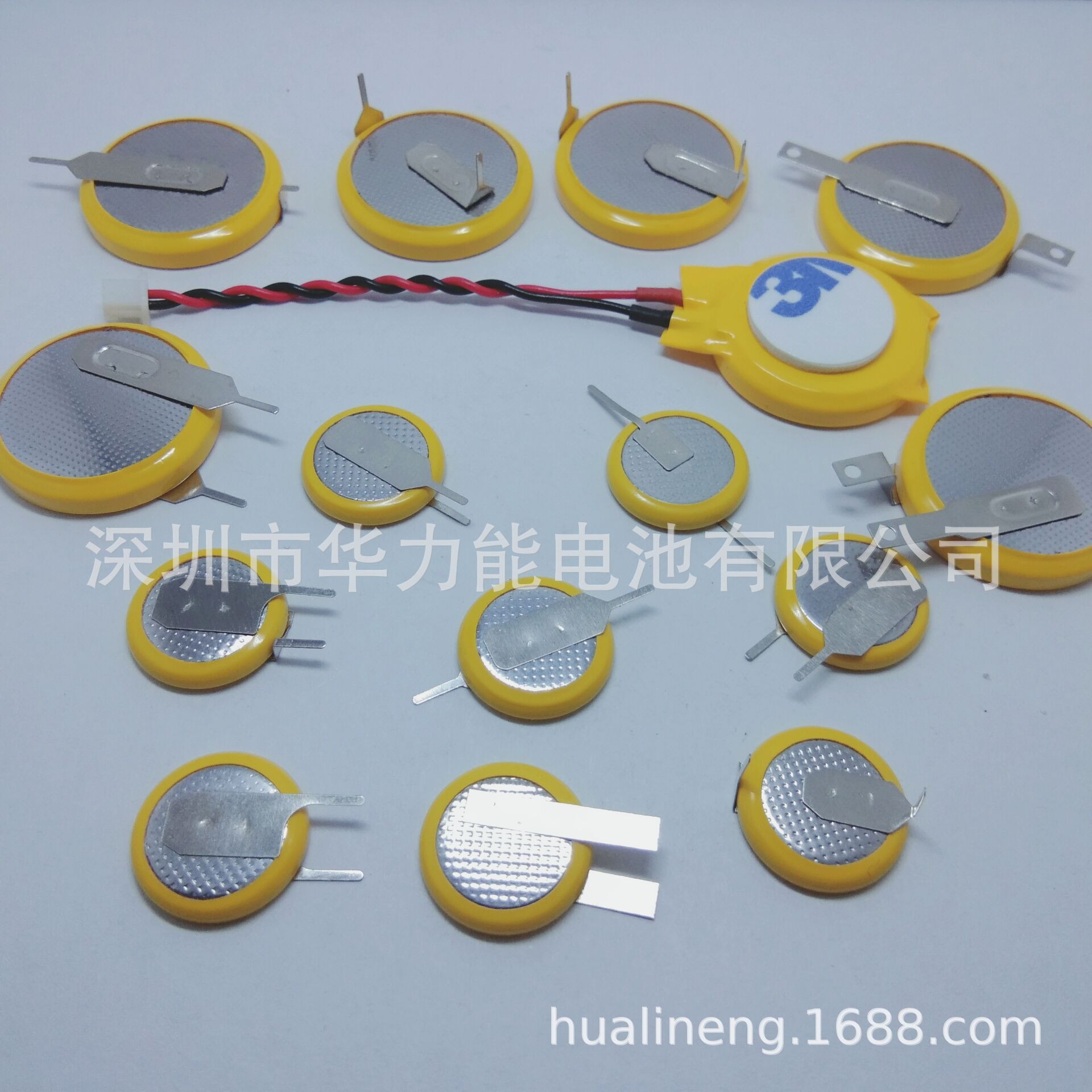 厂家直销CR2450纽扣电池 3V锂锰电池可加工焊脚引线带插头包PVC膜