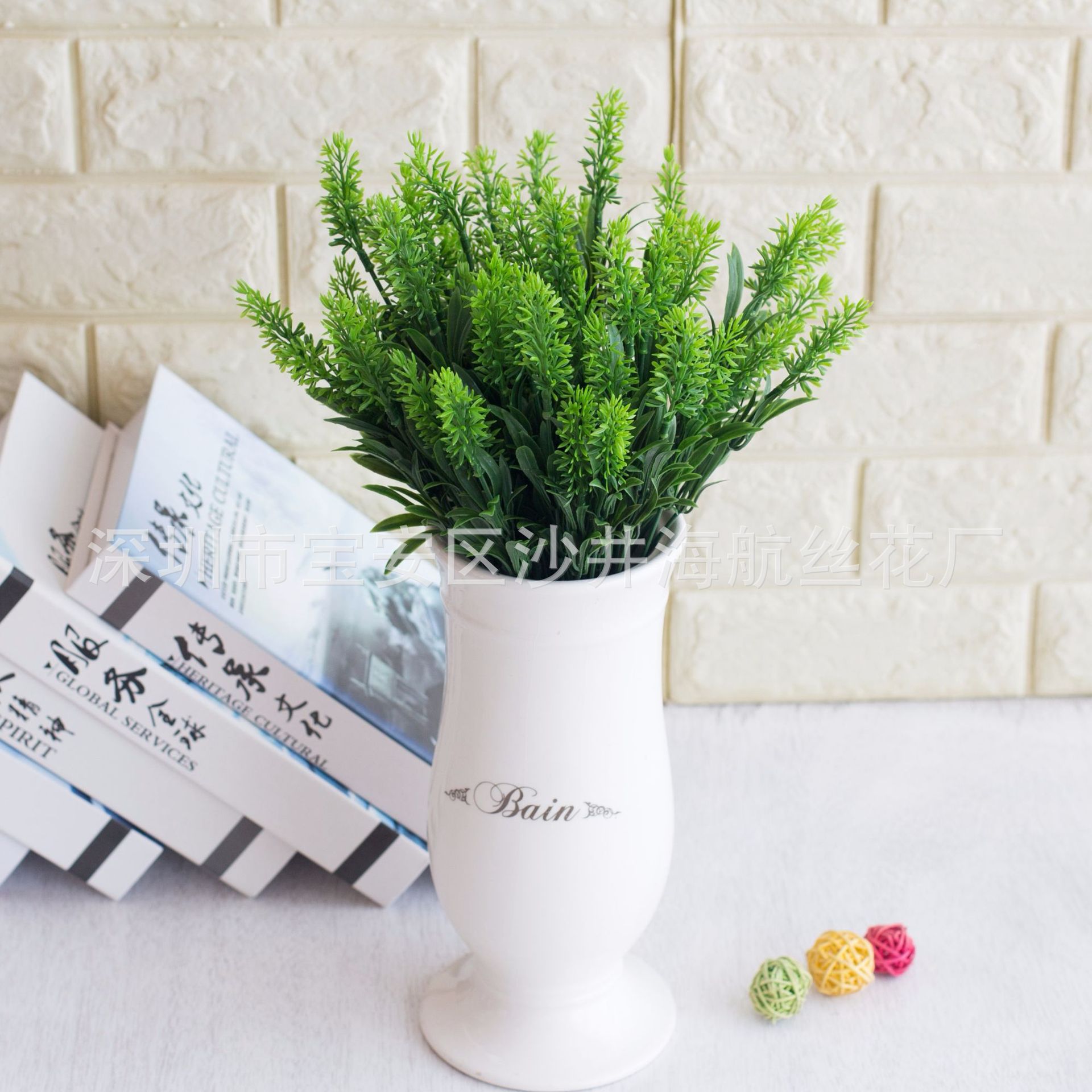 Simulation Milan Lavender Pseudo -plants Decorative Potted Green…