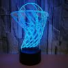 Basketball LED night light, table lamp, 3D, Birthday gift