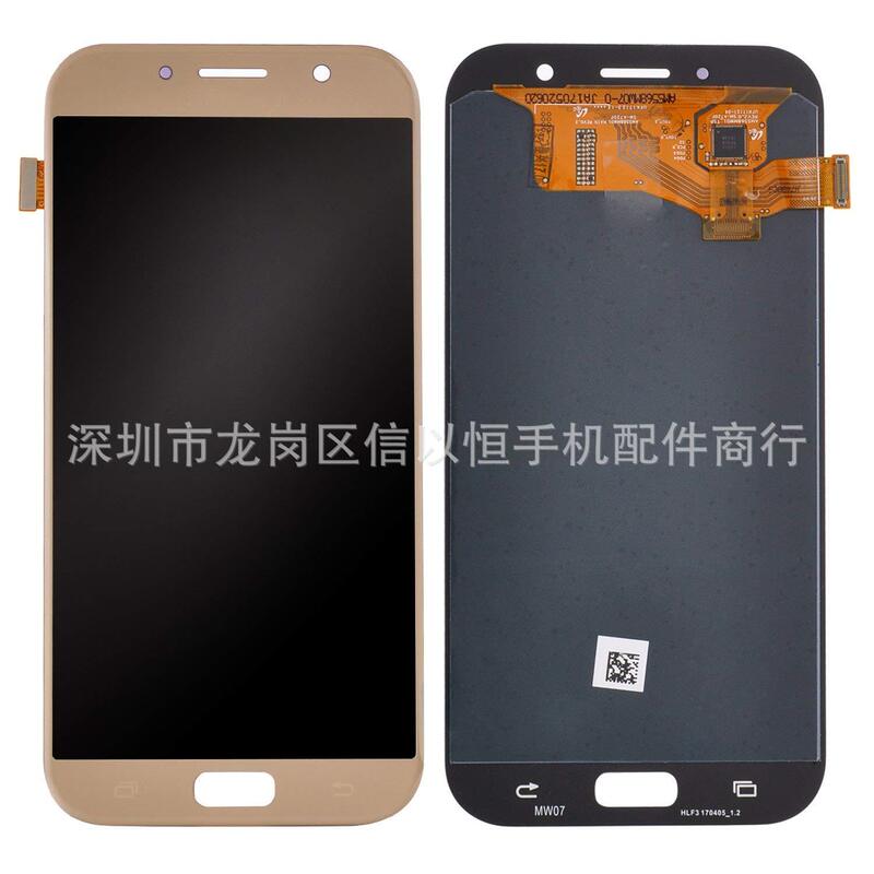 Suitable for Samsung A720 Screen Assembly A7 2017 Lcd Screen A720F/N/M Mobile Phone Display Oled Wholesale