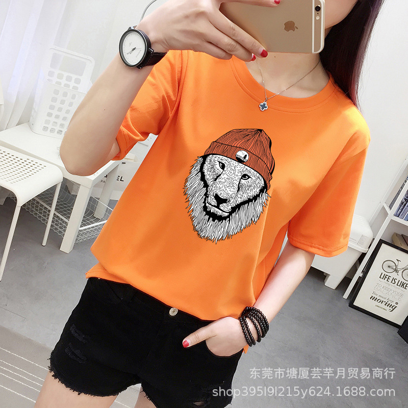 T shirt femme HAOYUE en Coton - Ref 3315399 Image 44