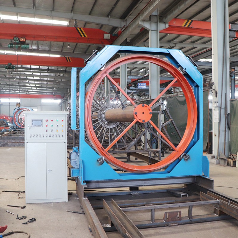 钢筋加工设备 厂家研发生产销售全自动钢筋笼滚焊机 全自动滚丝机