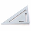 Aluminum alloy Luzhu Triangle River 7 -inch increases woodworking decoration triangle ruler angle angle