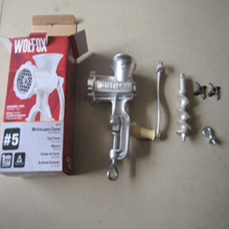 电镀锡手摇绞肉机5#