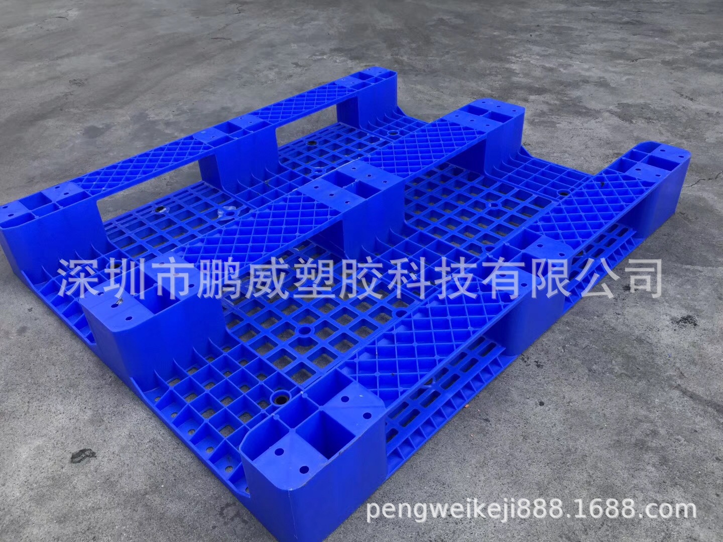 全新料川字型卡板 高质量货物运输垫板、四面叉车工厂仓库地台板