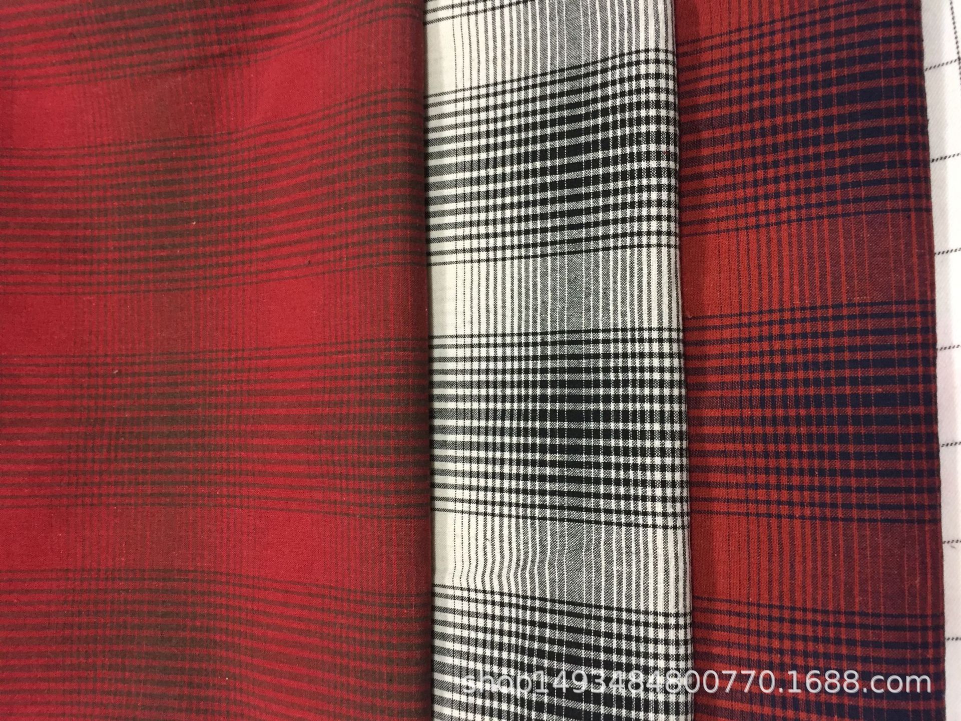 21支全棉色织布女装衬衫面料男装长袖面料均可现货厂家直销