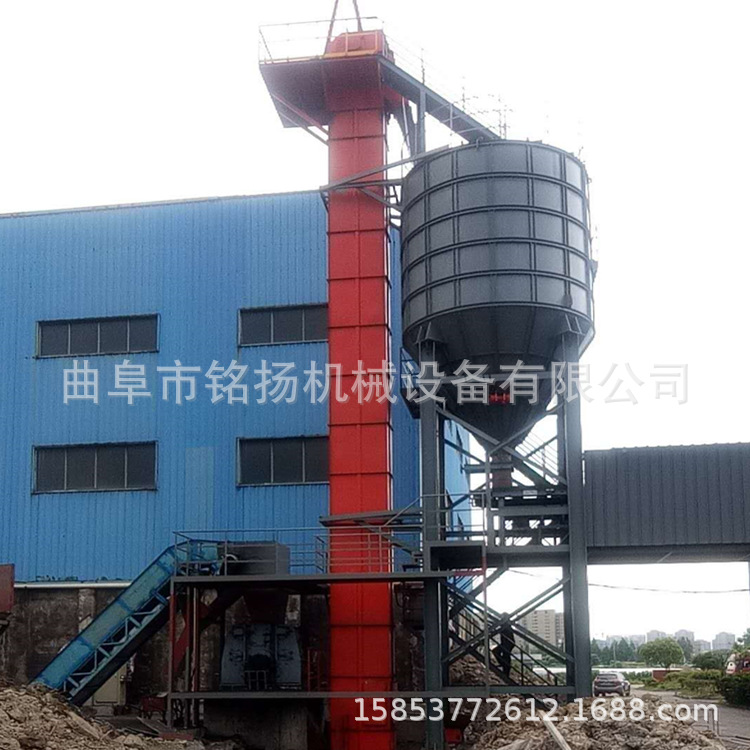 高距离垂直上料钢丝绳芯胶带斗提机不锈钢耐磨损腐蚀挖斗式提升机厂家