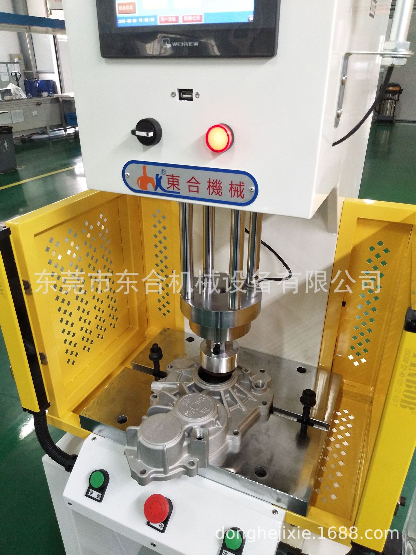 浙江汽配企业一直用这款伺服压装机,变速箱轴承压装伺服压力机