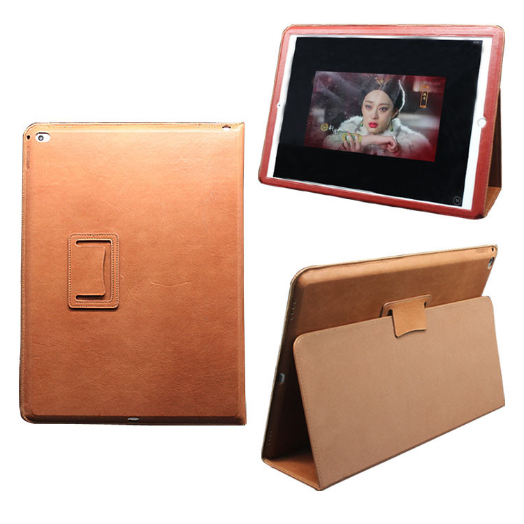 Factory Customized New ipad pro12.9 leather protective case all-inclusive lock edge standing tablet leather case batch Factory Customized New ipad pro12.9 leather protective case all-inclusive lock edge standing tablet leather case batch