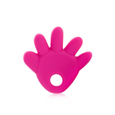 2019创意宝宝小手款婴儿牙胶可爱造型磨牙棒乳胶厂家批发 定制