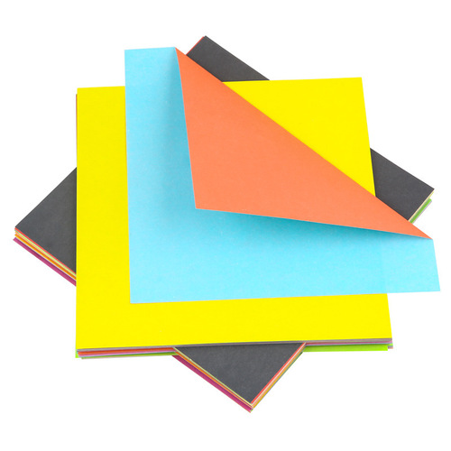 15cm double-sided two-color origami paper with different colors on both sides colorful square handmade paper crane origami paper cutting