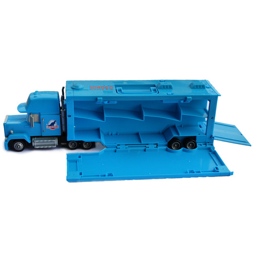 Car Themed Mr. Mac 43 Extra Large Blue Mr. Mac Cargo Truck Transport Car Children's Toy