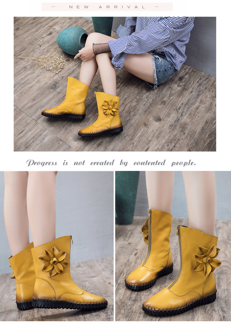 Bottes femme en En cuir - Ref 3355505 Image 19