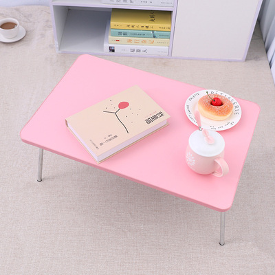 床上书桌 懒人笔记本电脑桌 宿舍用可折叠电脑桌 简约折叠电脑桌
