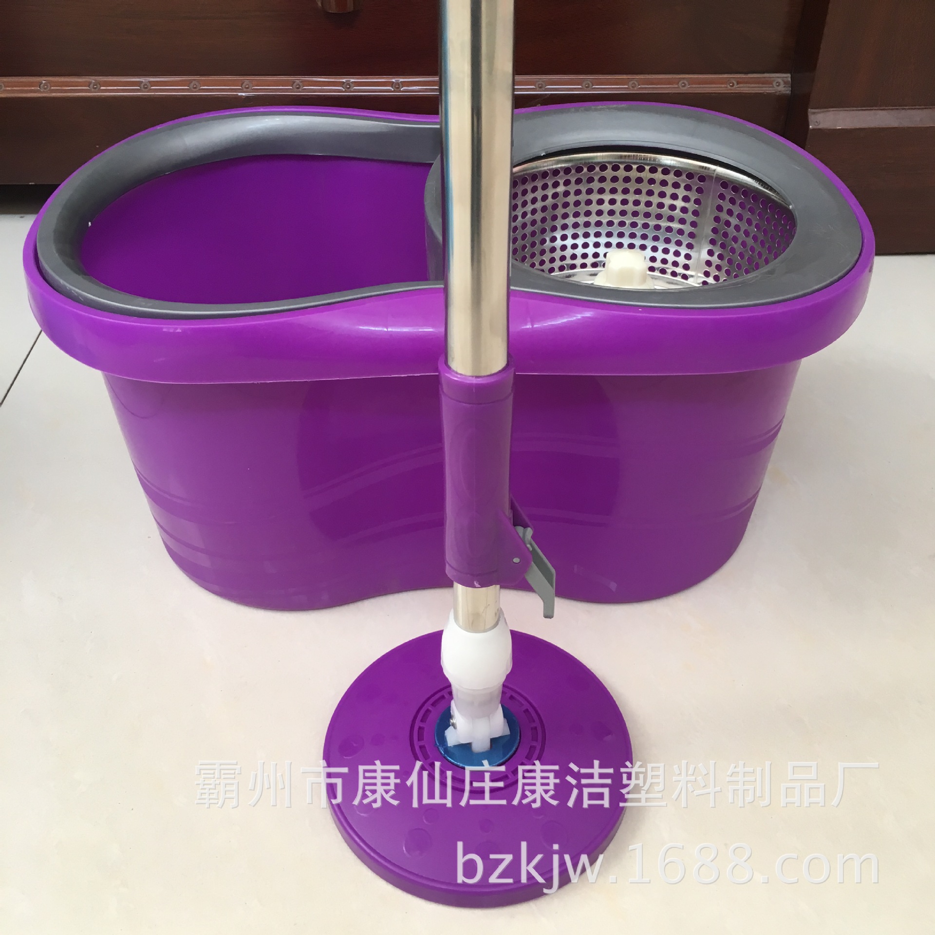 Hebei Bazhou Xiaomanyao Hao Shen Mop Bucket Rotating Mop Lazy Mop Bucket Labor-saving Mop