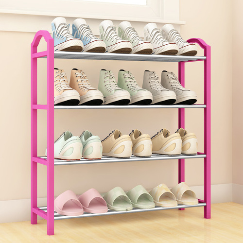 Simple shoe rack, five-layer, six-layer and seven-layer free combination shoe cabinet, fashionable multi-layer ultra-low price without dust cover
