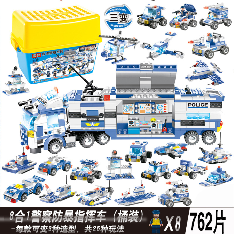 . [Barrel] 8-в-1 полицейские беспорядки Command Car-762 гранулы