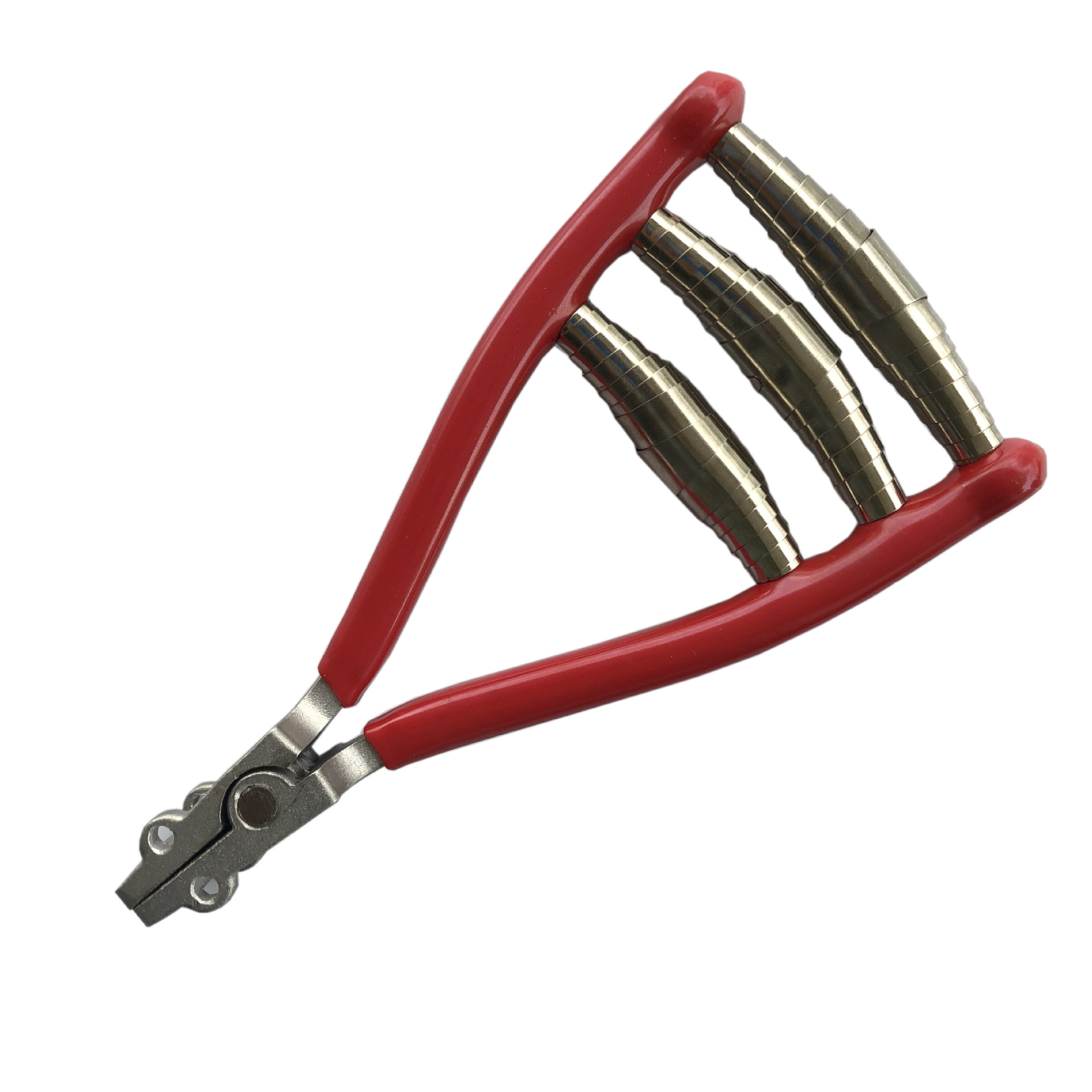 POWERTI Cabeza ancha tres primavera nuevo ultra-ligero de aluminio raqueta de bádminton tenis máquina de roscado herramienta clip de inicio