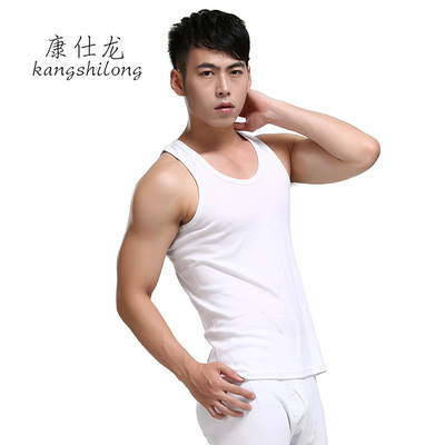 2019 New products man pure cotton Primer Sports vest man summer Vest 11 Rib vest Manufactor wholesale