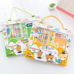 創意文具套裝卡通禮盒小學生獎品學習用品幼兒園禮物兒童禮品批發