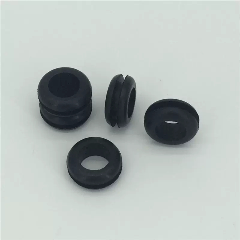 电源线护线套 橡胶出线圈防水硅胶线扣硅橡胶制品