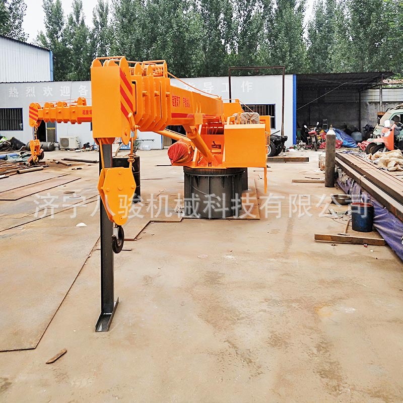 船载船用吊机 6吨 8吨 10吨 12吨船吊厂家直供按需定 制 质量保障