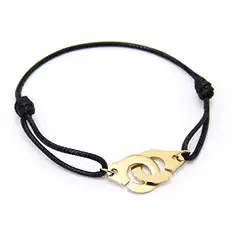 European and American Jewelry New Product Braided Couple Bracelet Stainless Steel Handcuff Bracelet Female Handcuff Bracelet