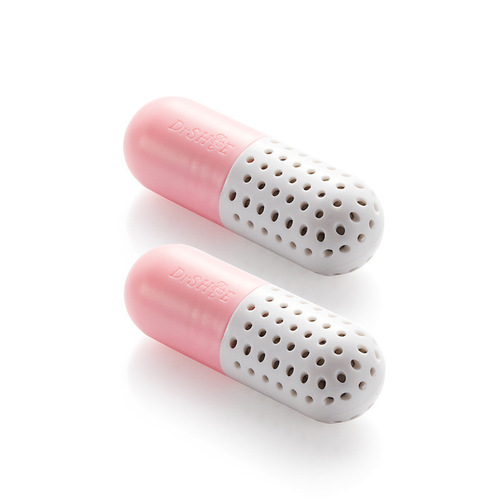 Creative capsule-shaped shoe deodorization, mildew-proof and moisture-proof dryer, dehumidifier 2 capsules for shoe deodorization, deodorization and sterilization