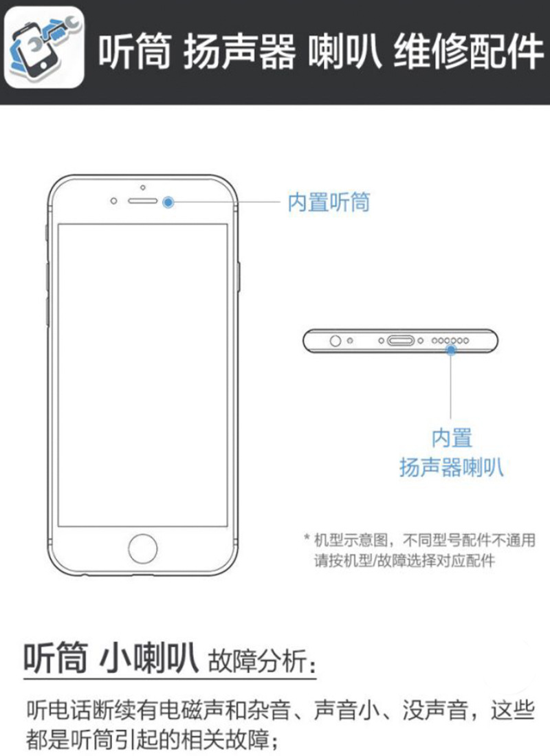 适用于智能手机通用送话器 大5点 麦克风 咪芯 咪头 耳机咪MIC-阿里巴巴