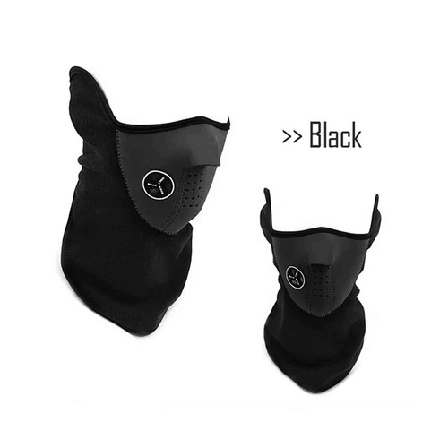 Kesen M-001 fleece fabric half-packed manufacturer wholesales winter windproof cycling thermal mask