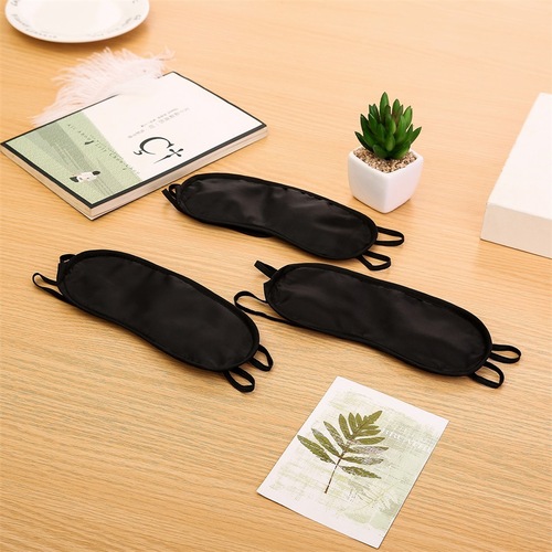 Light-blocking and breathable black eye mask to expand game activities, training, sleep, lunch break eye mask manufacturer