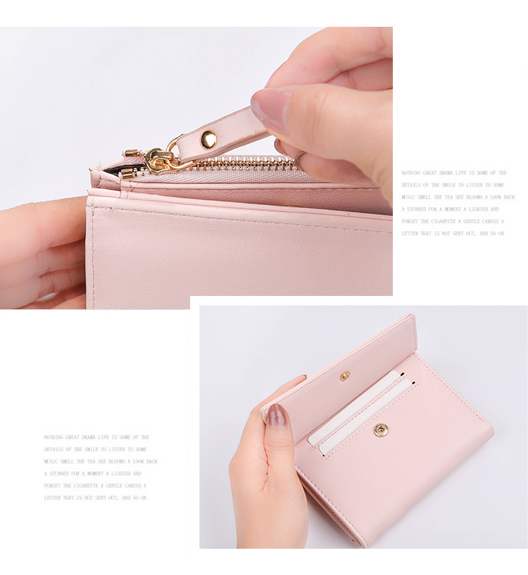 Wallet Short Paragraph Wallet Korean Version Multi-card Pocket Small Wallet display picture 5