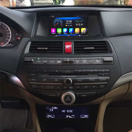 本田 雅阁八代 歌诗图 安卓导航一体机 倒车影像车载智能专车专用