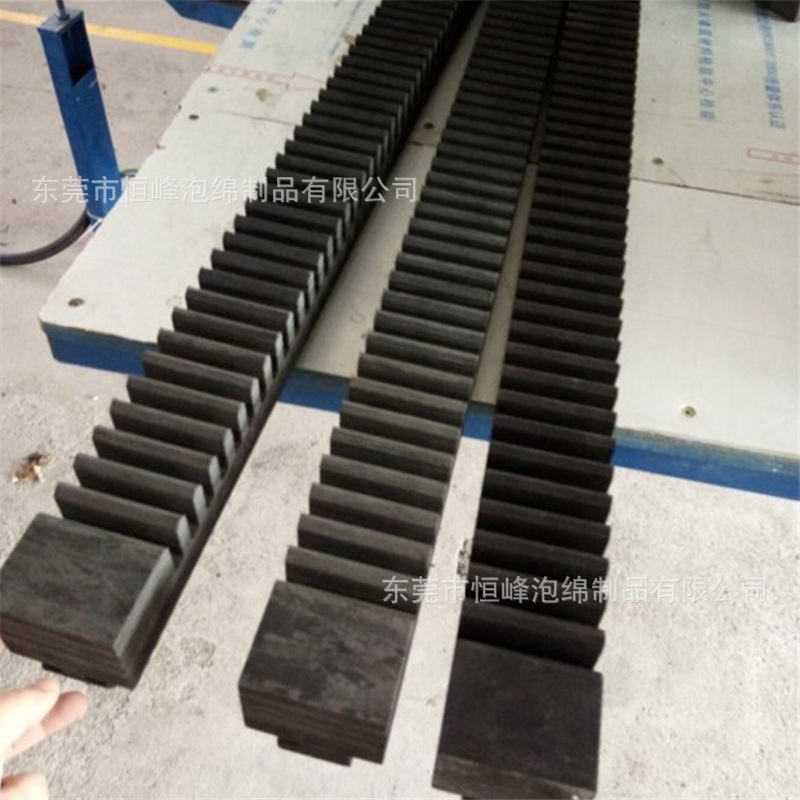 线切海绵加长卡位条 重金属管道保护防滑槽减震卡位条