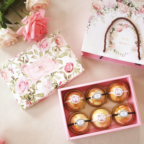 Egg Tart Box, Mooncake Box, Snowflake Candy Box, Pretzel Candy Box, Green Bean Cake Gift Box