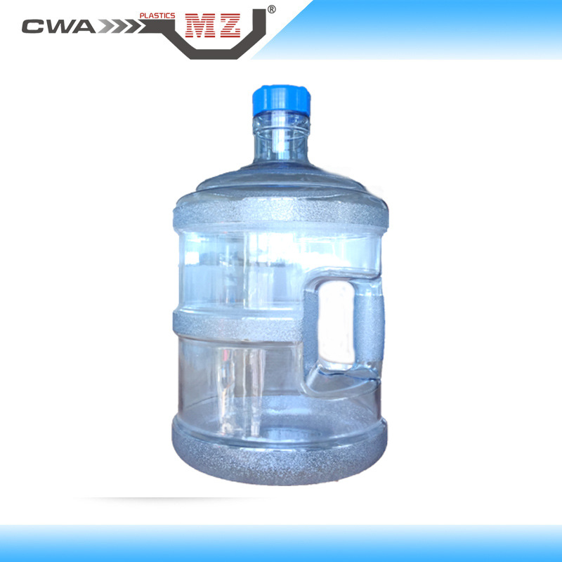 加厚PC食品级手柄螺旋口2加仑PC饮水机桶售水机带螺盖7.5升