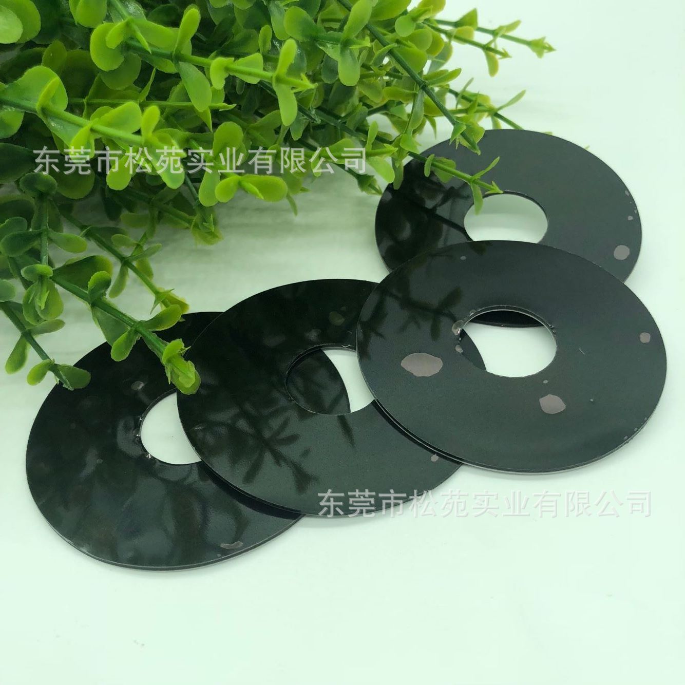 黑色可移胶彩色香水底盘磨砂水洗胶摆件防滑透明亚克力贴耐磨