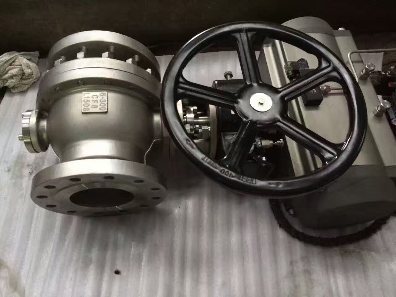 316L不锈钢法兰球阀 Q41F-16R/25R球阀