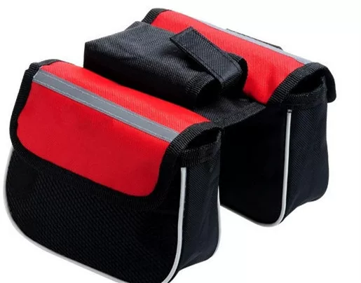 Three-in-one bicycle bag/mountain bike saddle bag front beam bag upper tube bag/bicycle riding equipment accessories