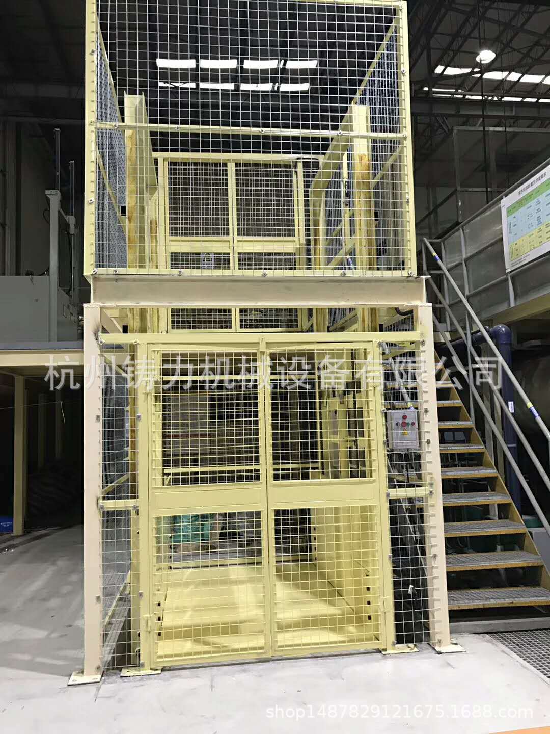 浙江区域上门安装维护 电动液压导轨式货梯升降台 工业货梯